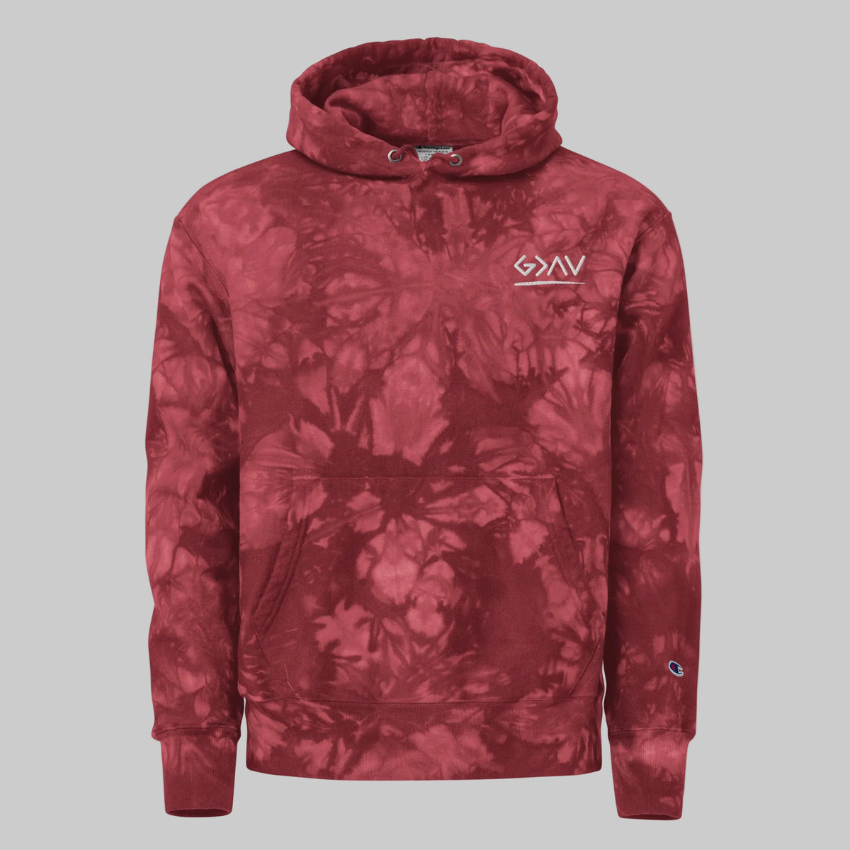 Sweat à capuche tie-dye Champion